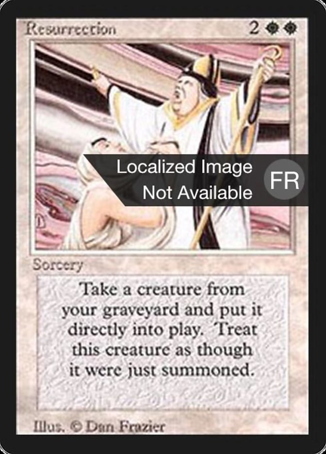 Resurrection [Foreign Black Border] | Devastation Store