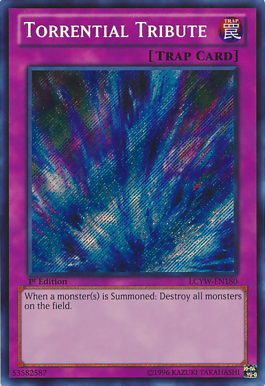 Torrential Tribute [LCYW-EN180] Secret Rare | Devastation Store