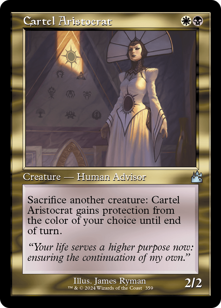 Cartel Aristocrat (Retro Frame) [Ravnica Remastered] | Devastation Store