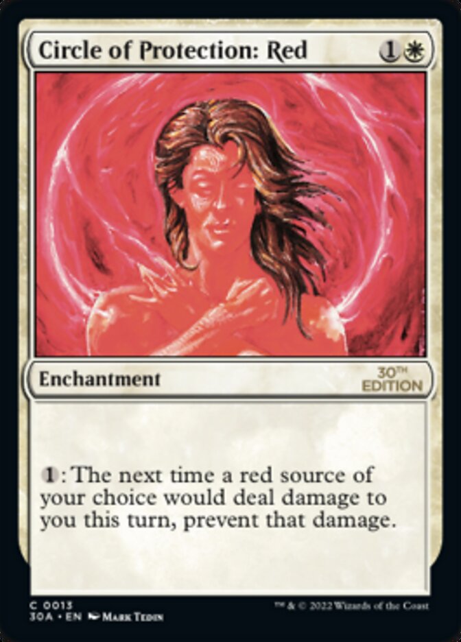 Circle of Protection: Red [30th Anniversary Edition] | Devastation Store