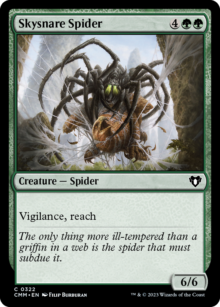 Skysnare Spider [Commander Masters] | Devastation Store