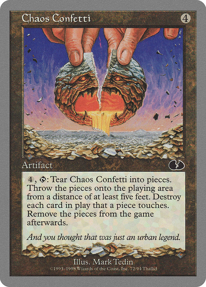 Chaos Confetti [Unglued] | Devastation Store