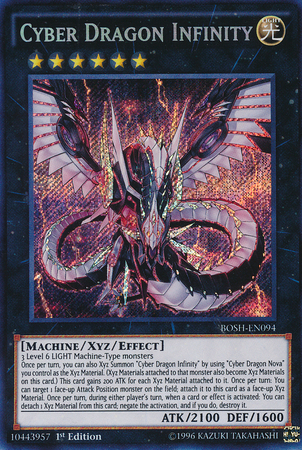 Cyber Dragon Infinity [BOSH-EN094] Secret Rare | Devastation Store