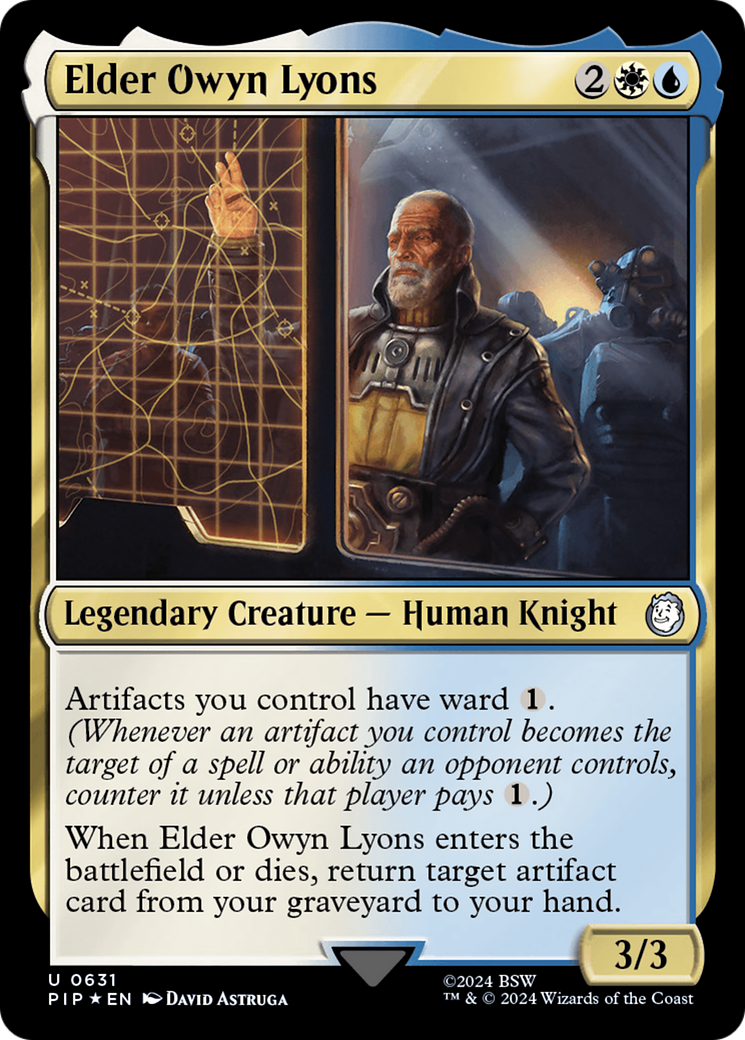 Elder Owyn Lyons (Surge Foil) [Fallout] | Devastation Store