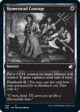Homestead Courage [Innistrad: Double Feature] | Devastation Store
