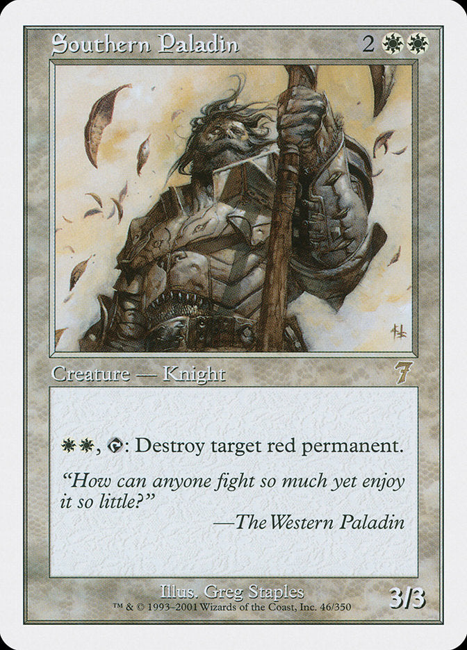 Southern Paladin [Seventh Edition] | Devastation Store