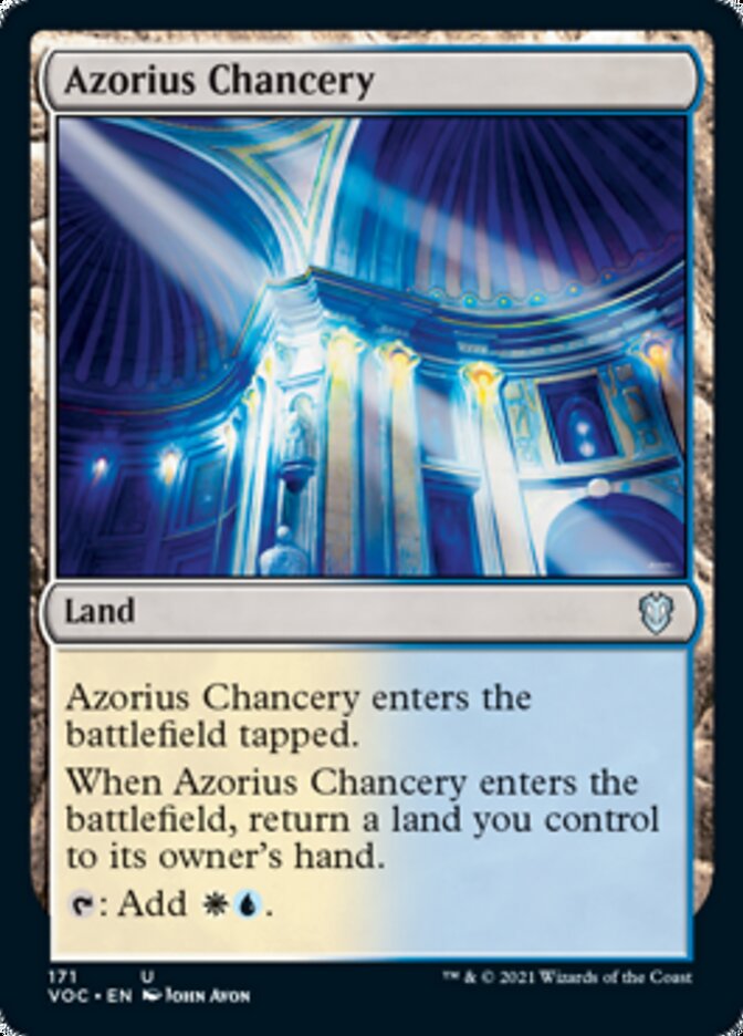 Azorius Chancery [Innistrad: Crimson Vow Commander] | Devastation Store