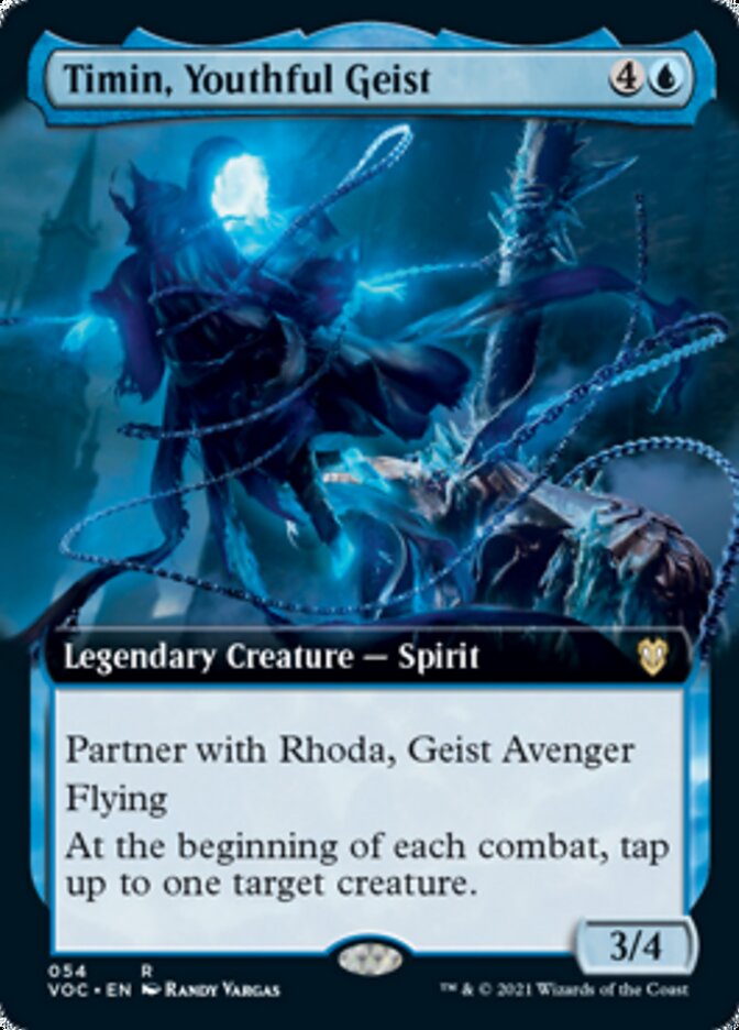 Timin, Youthful Geist (Extended) [Innistrad: Crimson Vow Commander] | Devastation Store