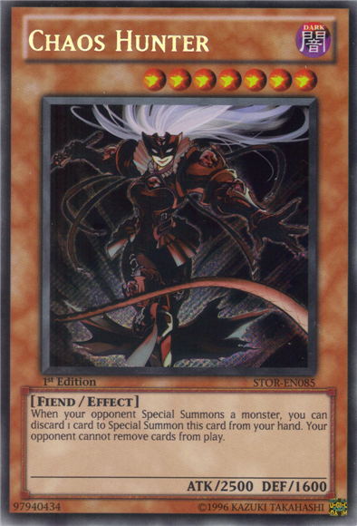 Chaos Hunter [STOR-EN085] Secret Rare | Devastation Store