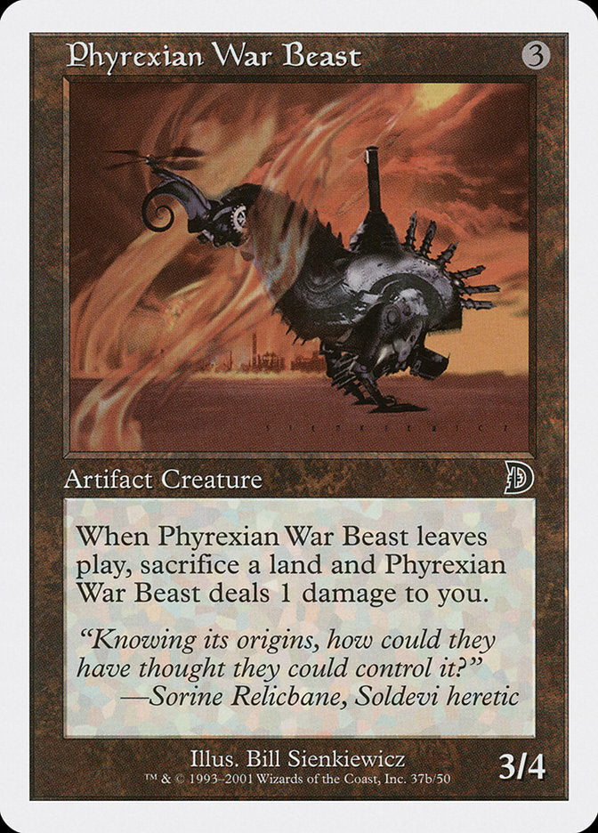 Phyrexian War Beast (Signature on Right) [Deckmasters] - Devastation Store | Devastation Store