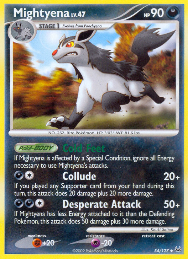 Mightyena (54/127) [Platinum: Base Set] | Devastation Store