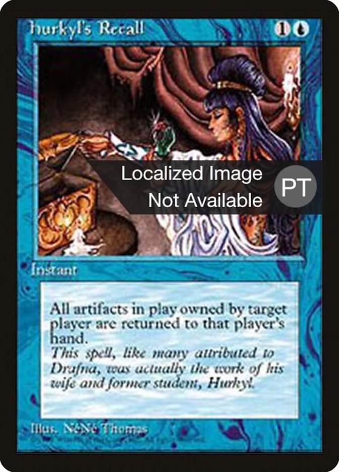 Hurkyl's Recall [Fourth Edition (Foreign Black Border)] | Devastation Store