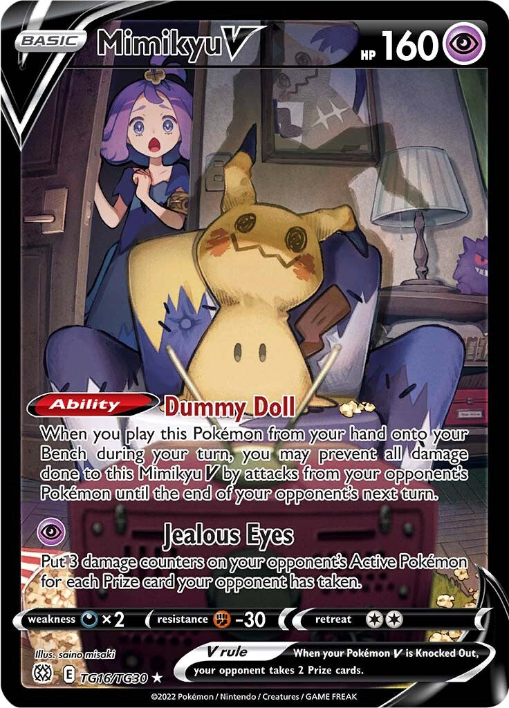 Mimikyu V (TG16/TG30) [Sword & Shield: Brilliant Stars] | Devastation Store