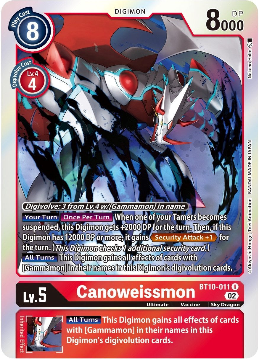 Canoweissmon [BT10-011] [Xros Encounter] | Devastation Store