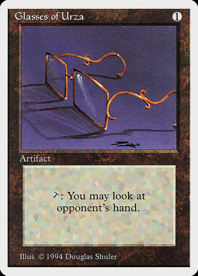 Glasses of Urza [Summer Magic / Edgar] | Devastation Store