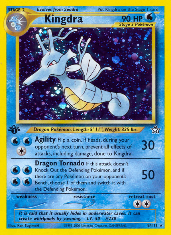 Kingdra (8/111) [Neo Genesis 1st Edition] | Devastation Store