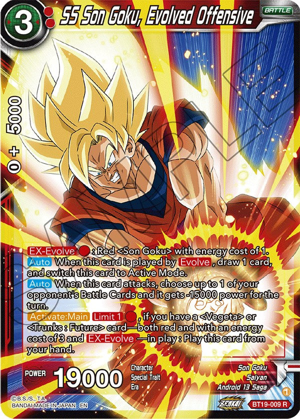 SS Son Goku, Evolved Offensive (BT19-009) [Fighter's Ambition] | Devastation Store