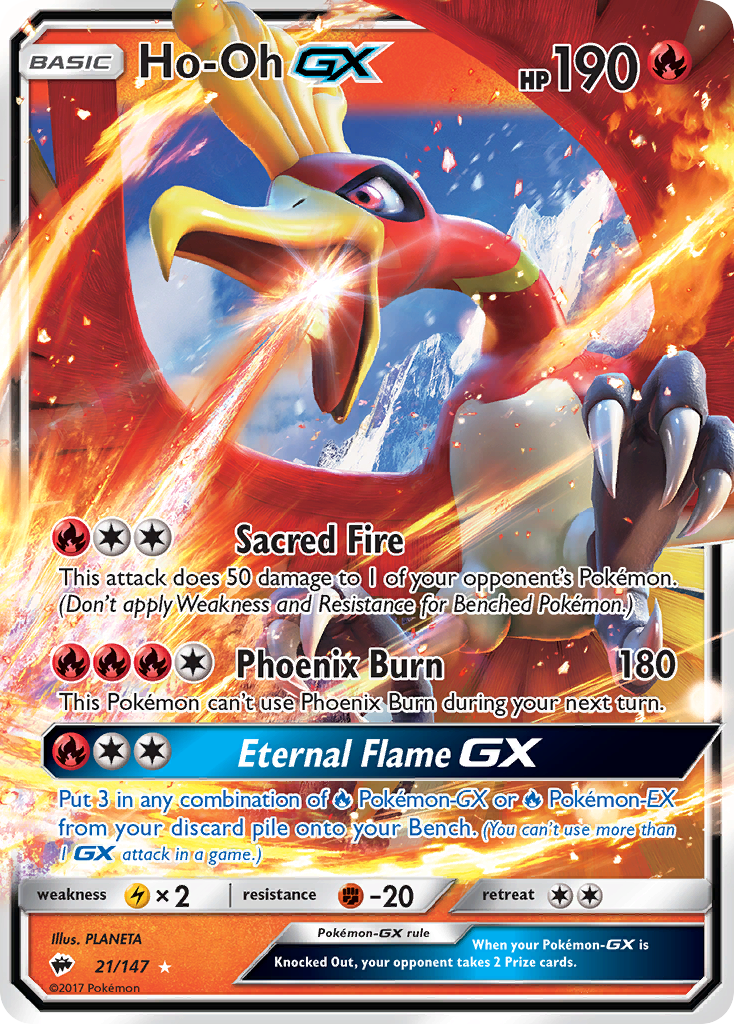 Ho-Oh GX (21/147) [Sun & Moon: Burning Shadows] | Devastation Store