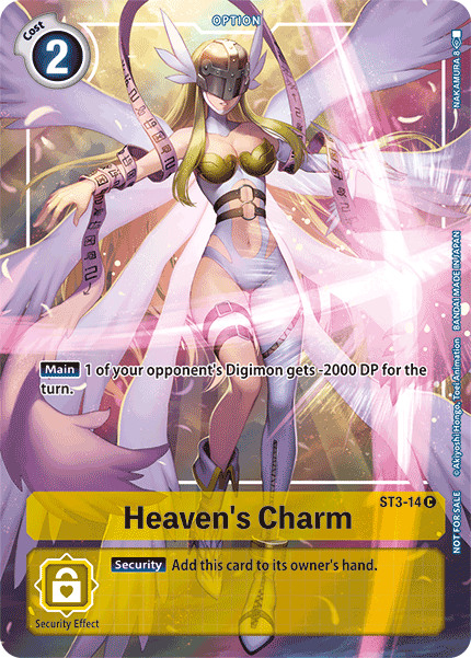 Heaven's Charm [ST3-14] (Tamer's Evolution Box) [Starter Deck: Heaven's Yellow Promos] | Devastation Store