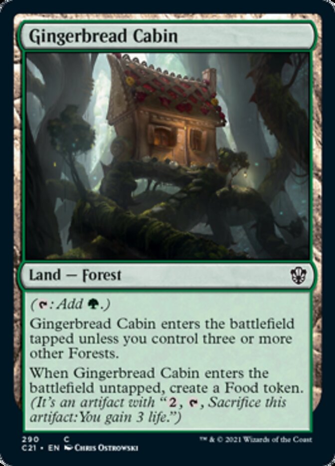 Gingerbread Cabin [Commander 2021] | Devastation Store