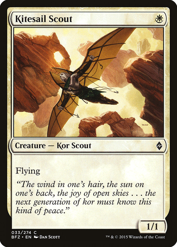 Kitesail Scout [Battle for Zendikar] - Devastation Store | Devastation Store