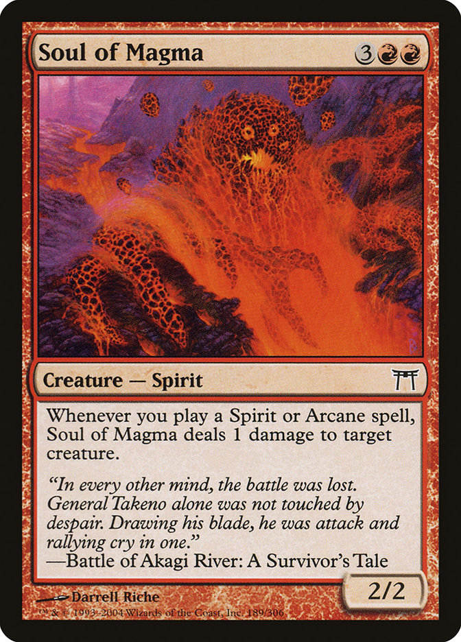 Soul of Magma [Champions of Kamigawa] - Devastation Store | Devastation Store