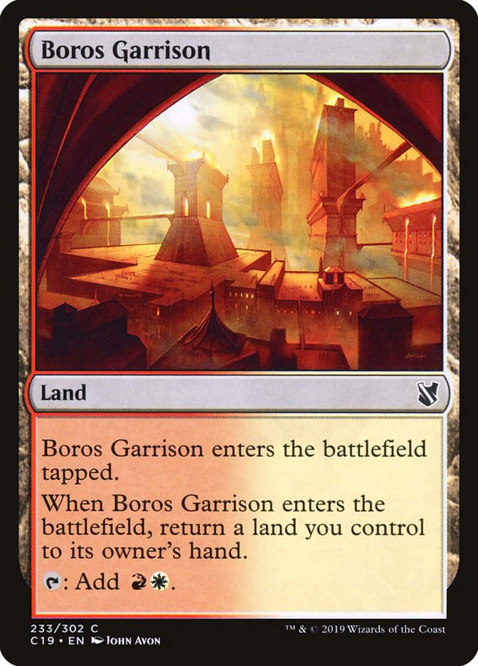 Boros Garrison [Commander 2019] | Devastation Store