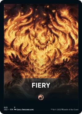 Fiery Theme Card [Jumpstart 2022 Front Cards] | Devastation Store