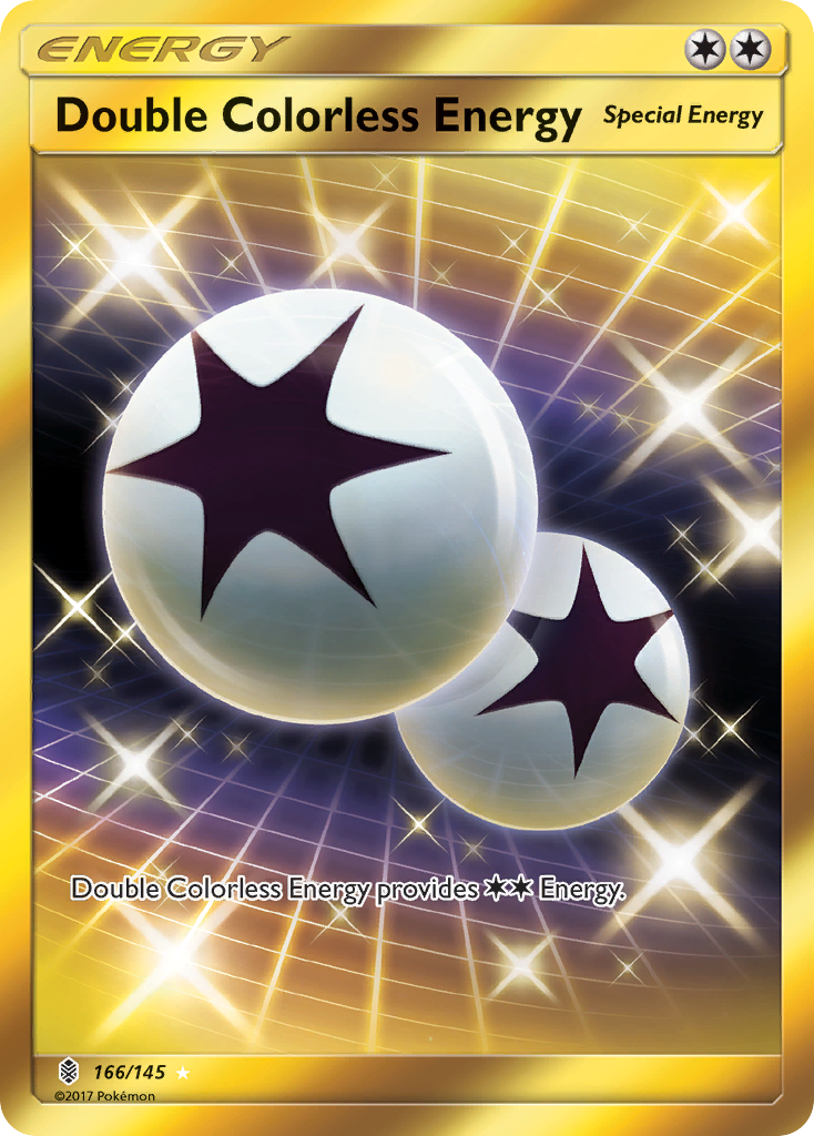 Double Colorless Energy (166/145) [Sun & Moon: Guardians Rising] | Devastation Store