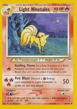 Light Ninetales (50/105) [Neo Destiny Unlimited] | Devastation Store