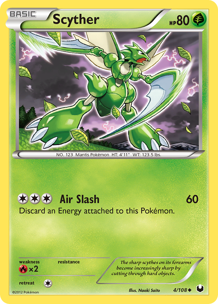 Scyther (4/108) [Black & White: Dark Explorers] | Devastation Store