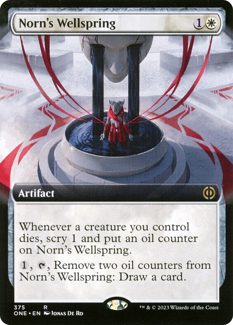 Norn's Wellspring (Extended Art) [Phyrexia: All Will Be One] | Devastation Store