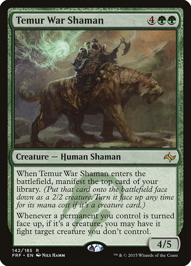 Temur War Shaman [Fate Reforged] | Devastation Store