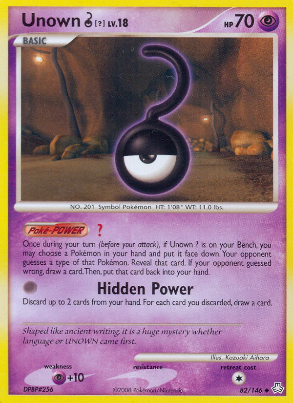 Unown ? (82/146) [Diamond & Pearl: Legends Awakened] | Devastation Store