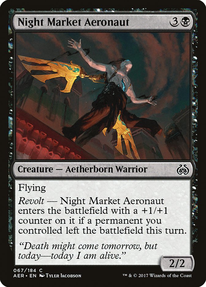 Night Market Aeronaut [Aether Revolt] - Devastation Store | Devastation Store