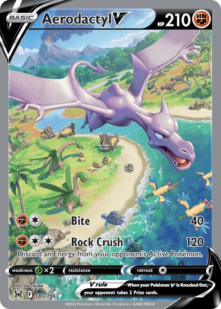 Aerodactyl V (180/196) [Sword & Shield: Lost Origin] | Devastation Store