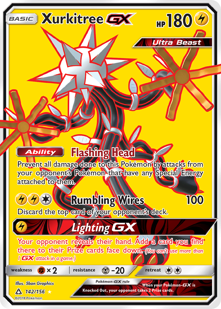 Xurkitree GX (142/156) [Sun & Moon: Ultra Prism] | Devastation Store