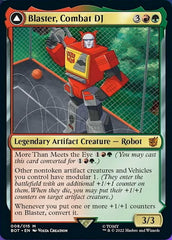 Blaster, Combat DJ // Blaster, Morale Booster [Transformers] | Devastation Store