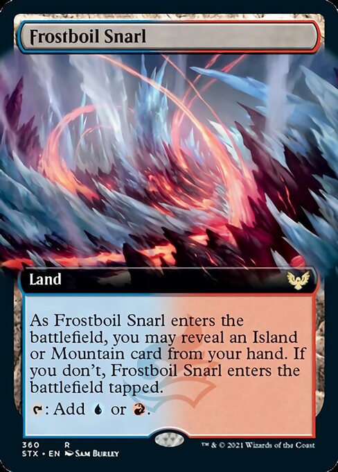 Frostboil Snarl (Extended) [Strixhaven: School of Mages] | Devastation Store
