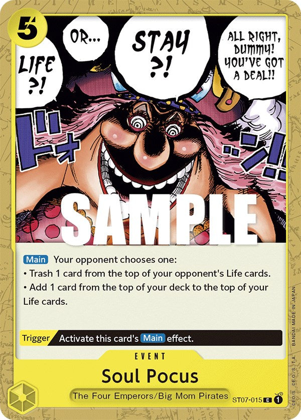 Soul Pocus [Starter Deck: Big Mom Pirates] | Devastation Store