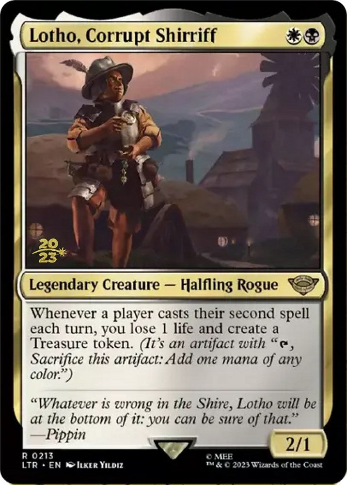 Lotho, Corrupt Shirriff [The Lord of the Rings: Tales of Middle-Earth Prerelease Promos] | Devastation Store