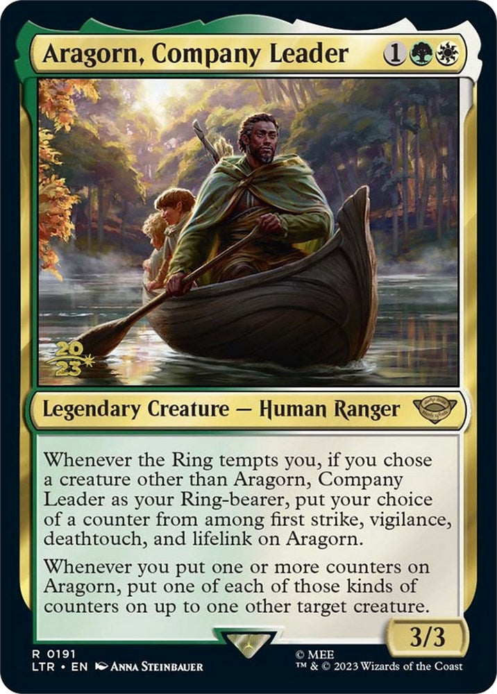 Aragorn, Company Leader [The Lord of the Rings: Tales of Middle-Earth Prerelease Promos] | Devastation Store