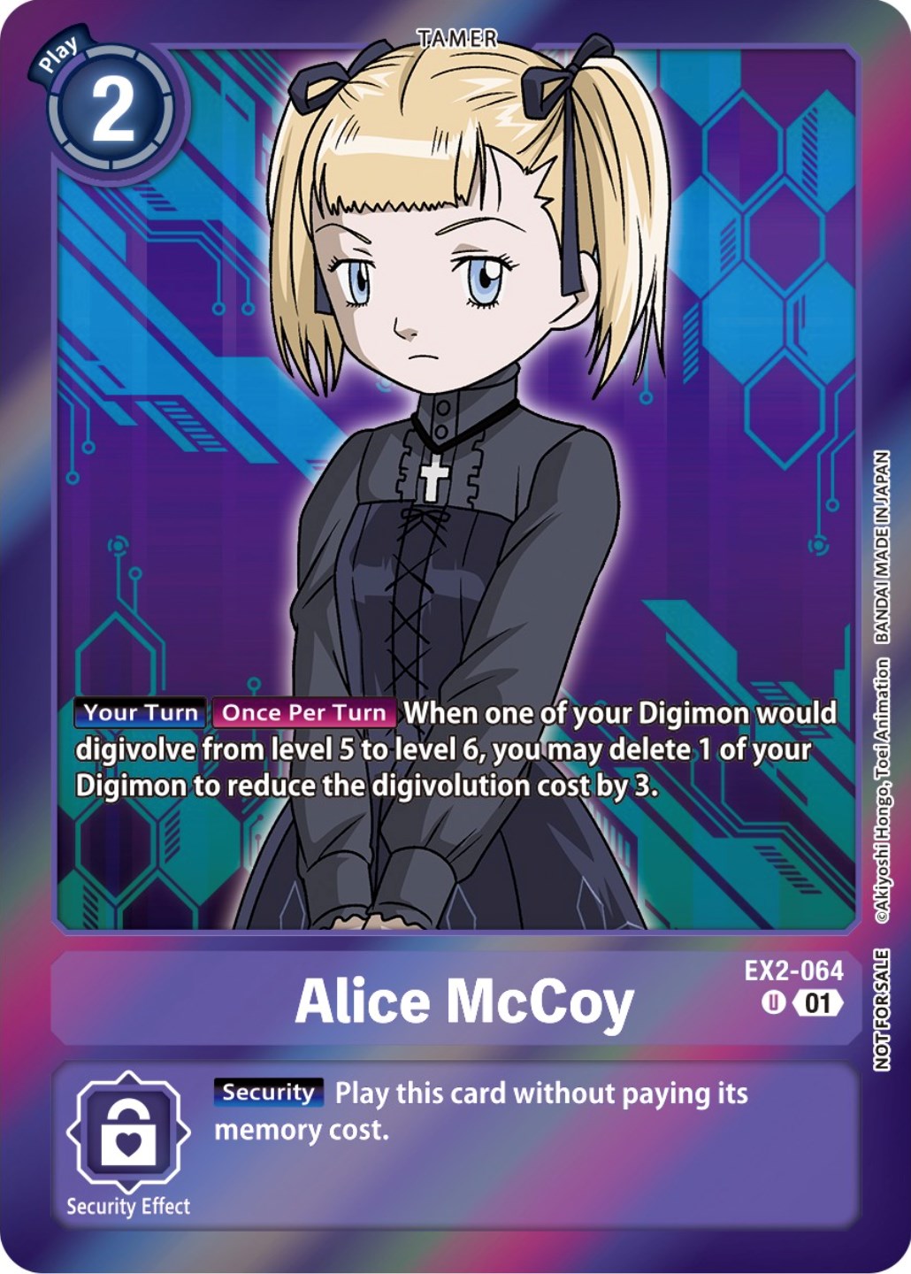 Alice McCoy [EX2-064] (Event Pack 5) [Digital Hazard Promos] | Devastation Store