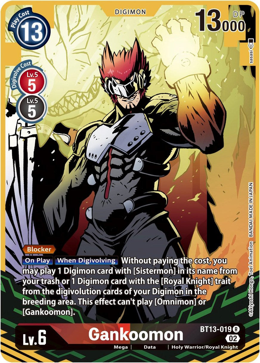 Gankoomon [BT13-019] (Alternate Art) [Versus Royal Knights Booster] | Devastation Store