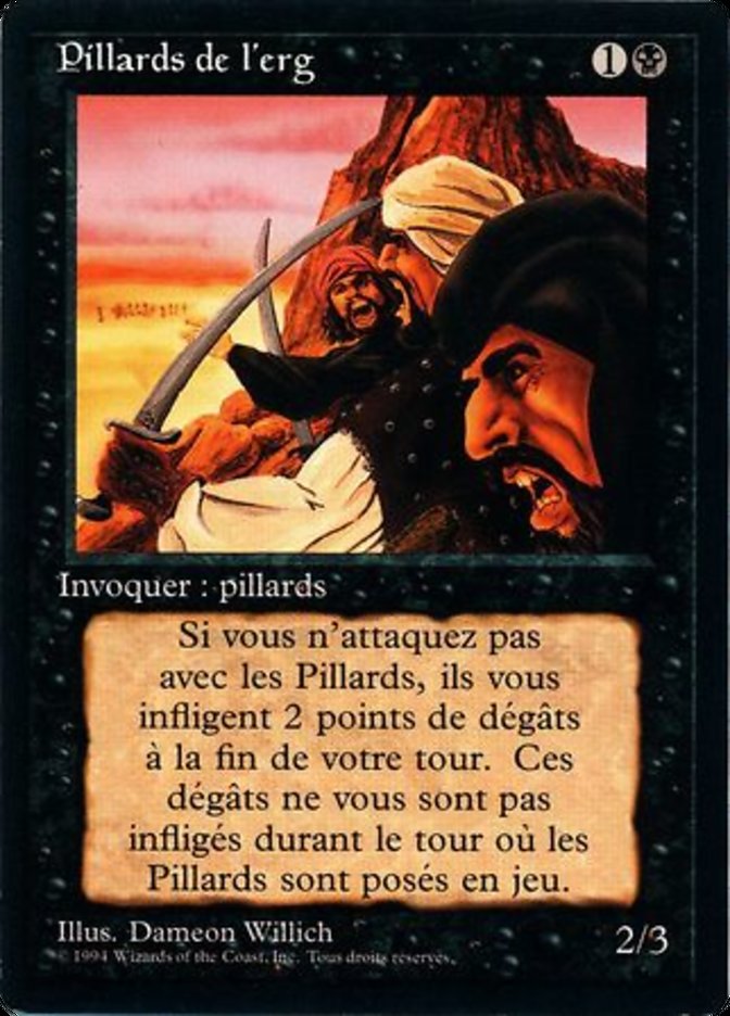 Erg Raiders [Foreign Black Border] | Devastation Store