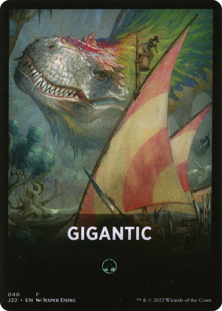Gigantic Theme Card [Jumpstart 2022 Front Cards] | Devastation Store