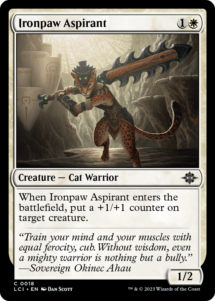 Ironpaw Aspirant [The Lost Caverns of Ixalan] | Devastation Store