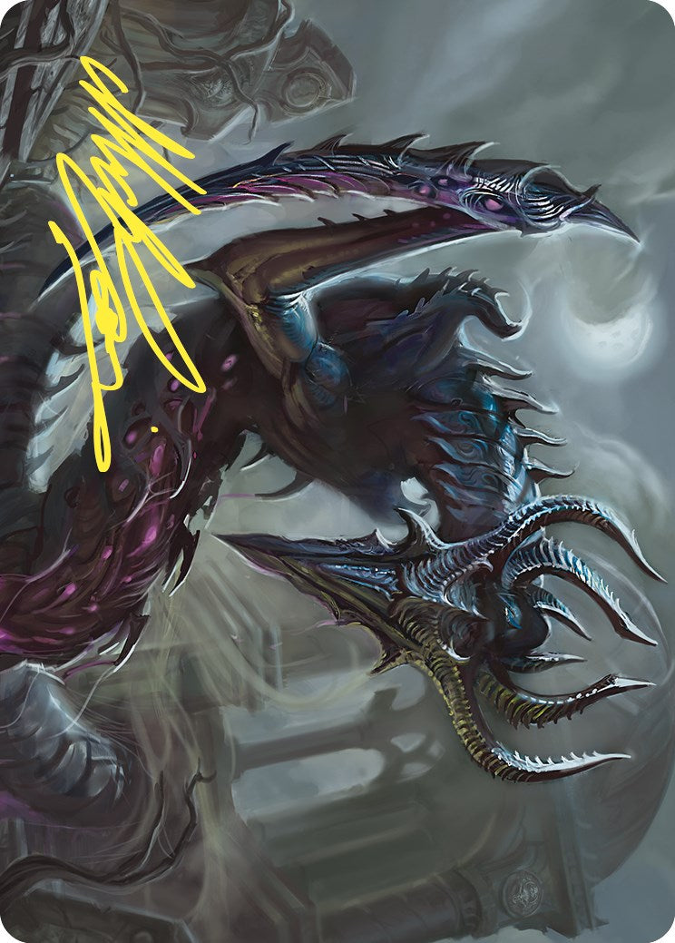 Crypt Sliver Art Card (Gold-Stamped Signature) [Commander Masters Art Series] | Devastation Store