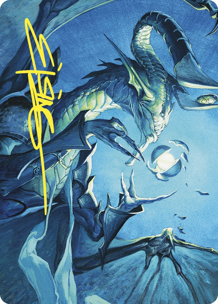 Deep Analysis Art Card (Gold-Stamped Signature) [Commander Masters Art Series] | Devastation Store