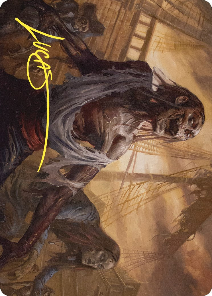 Rise from the Tides Art Card (Gold-Stamped Signature) [Commander Masters Art Series] | Devastation Store